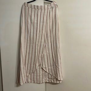 Brand new Happy x nature maxi linen skirt